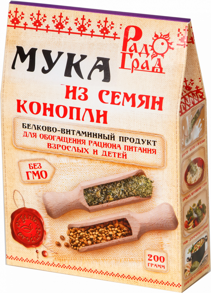 Купить мука конопляная 200 гр. с доставкой по России