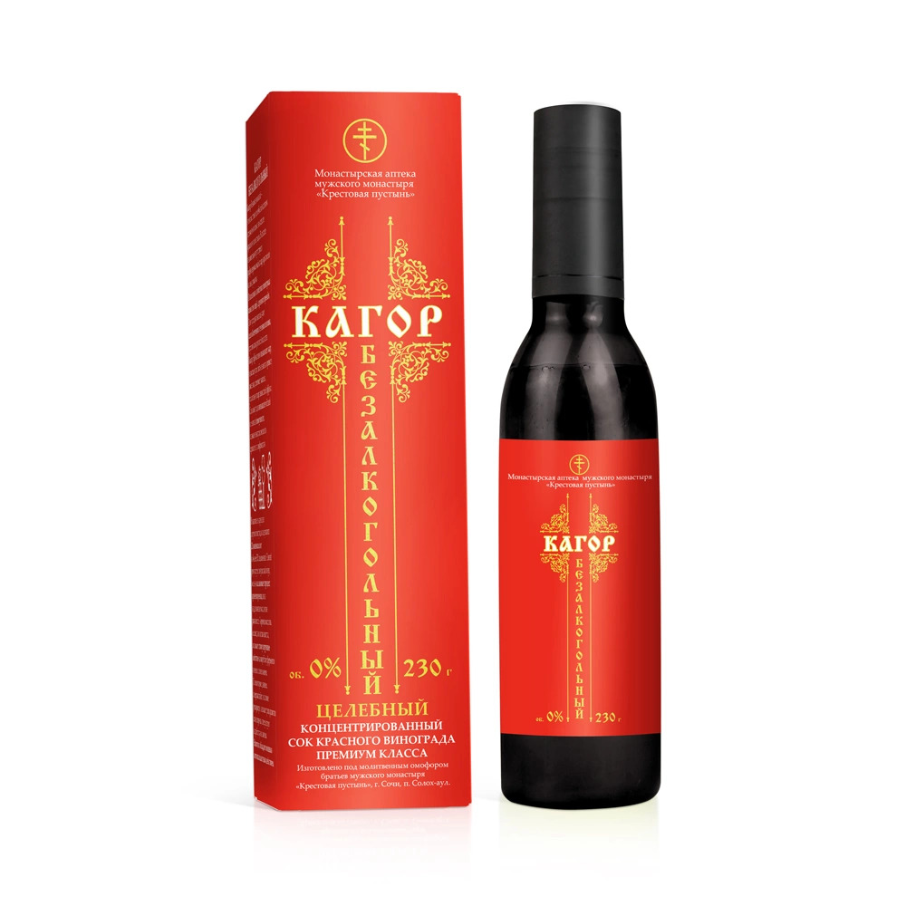 Купить "кагор" безалкогольный, концентрированный сок винограда, 230 г, солох-аул с доставкой по России