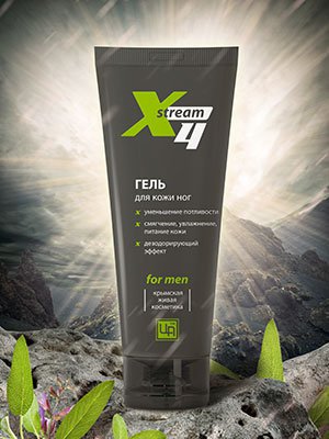 Купить гель косметический для ног xstreem 80гр с доставкой по России