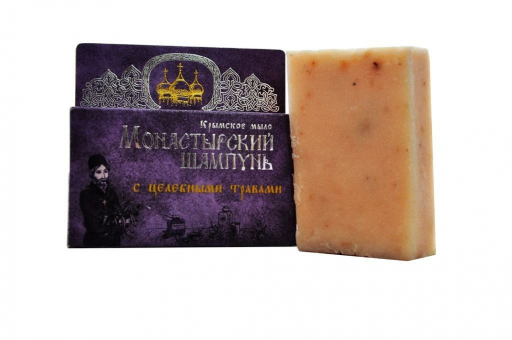 Купить шампунь твердый "монастырский с целебными травами" 80 гр. с доставкой по России