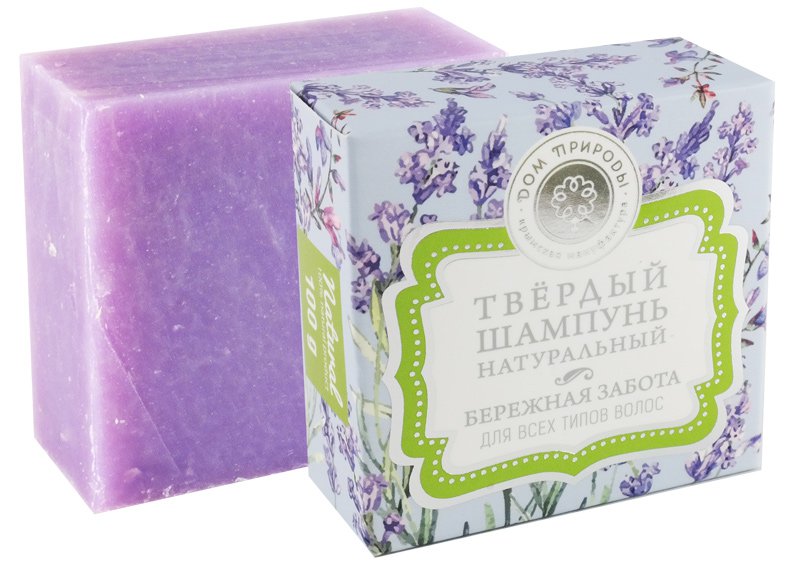 Купить твердый шампунь "бережная забота",  100 гр. с доставкой по России