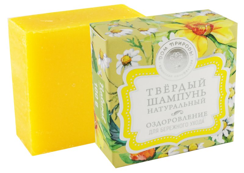 Купить твердый шампунь "фито-оздоровление",  100 гр. с доставкой по России