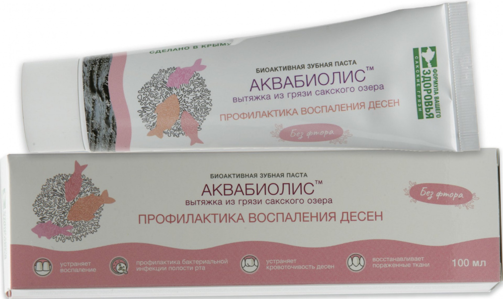 Купить зубная паста аквабиолис «профилактика воспаления десен» с доставкой по России